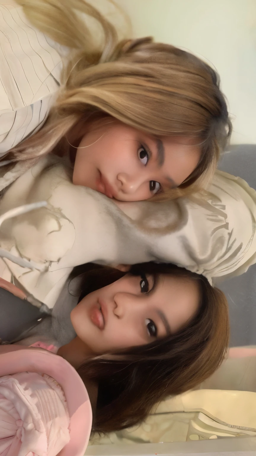 Jennie Kim, mulher loira e morena