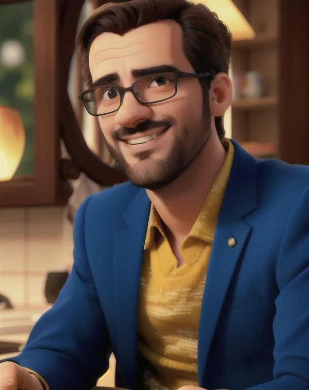 homem sorridente de terno e gravata sentado em uma mesa com um laptop, Alexandre Bourlet, alexandre ferra, Alexandre Chaudret, Alexandros Pyromallis, david rios ferreira, Pablo Dominguez, Ed Durmisevic, icaro carvalho, Jesus Alonso Iglesias, no vale da floresta, alessandro bavari, Ignatius Fernandez Rios