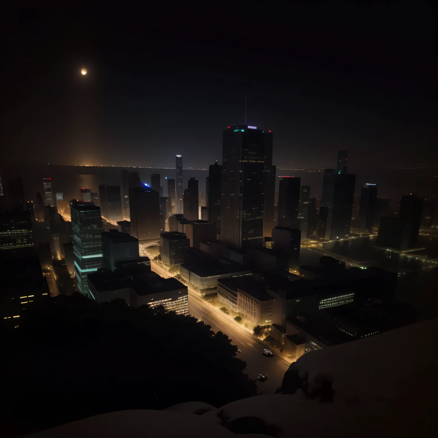nighttime view of a city with a lot of tall buildings, night time footage, during night, night view, night time scene, night shot, night scene, timelapse, zenith view, night cam footage, view from high, at night time, night city in the background, city at night, night cityscape, with glowing lights at night, city night, at night