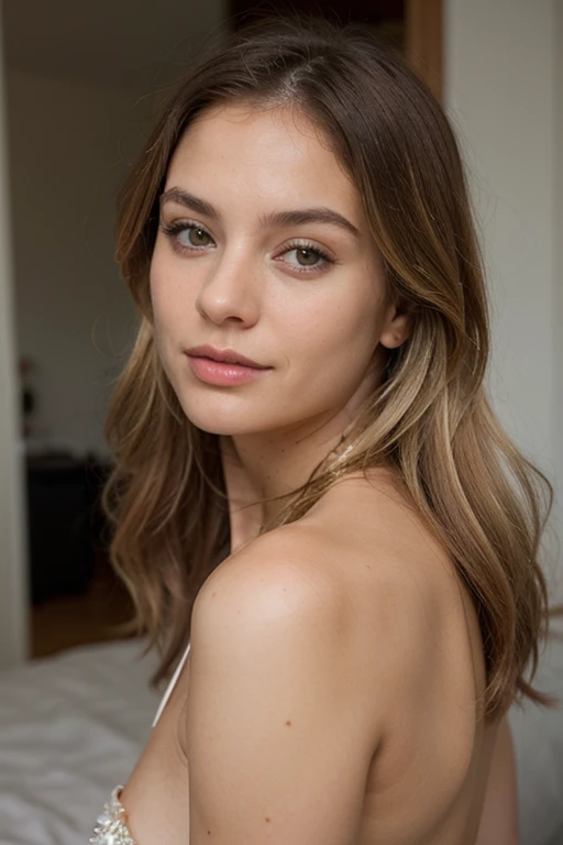 A beautiful 18 year old girl with a perfect figure.. :1.4, :1.3, Raw photography、A high resolution, cuerpo completo, Piel blanca clara、piel blanca brillante、(Cabello rubio ondulado)、de cabello rubio、Super fine eyes, Super fine hand, Super thin finger、Hermosos ojos con colores aleatorios、Labios muy finos, Detalle fino、ojos alargados、pale pink blush、pestañas largashermoso 二重まぶた、Lighting that emphasizes beautiful skin、Piel brillante 2, ((pelo largo en capas, pechos grandes :1.2)), ((Cara detallada )), , oficina de lujo :1.4, Altamente Cara detallada y textura de la piel., ojos detallados, 二重まぶた, wearing a christmas costume