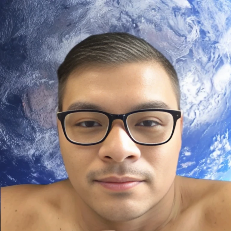 Aaraf wearing glasses and shirtless takes a selfie., With the world behind, Avatar, 2 7 years, 2 8 years, Asian man, Age 2 9 years, Profile pictureเฮดช็อต, 3 , Andrew Thomas Wang, 2 3 years oldicture, 3 2 years - old man, 24 years old
