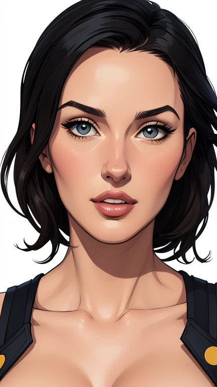 estilo de desenho GTA animado:1.2), Monica Bellucci Brazilian woman draw ART Artline white background woman Cartoon image of a woman , roupas sensuais , garota super valente destemida , cartoon style illustration, estilo de arte dos desenhos animados, estilo de arte dos desenhos animados, digital illustration style, design de personagens altamente detalhado, arte digital detalhada fofa, City fan art, design de personagem retrato, beautiful digital illustration, retrato de alta qualidade, arte em quadrinhos, retrato do design do personagem, white background Busty without clothes and medium breasts female character cartoon style dressed as a witch halloween monica Bellucci GTA style