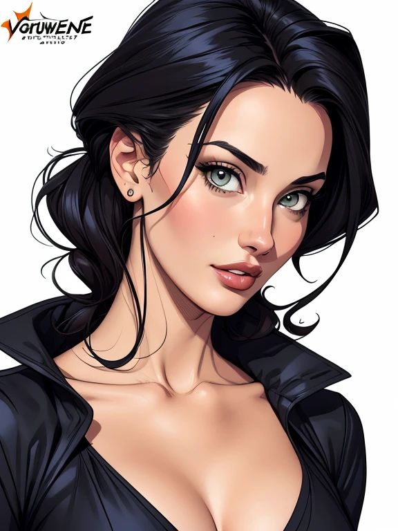 Personagens femininas meninas maldosas sadomasoquistas animado:1.2), mulher Imagem de desenho animado de uma mulher , cartoon style illustration, estilo de arte dos desenhos animados, estilo de arte dos desenhos animados, digital illustration style, design de personagens altamente detalhado, arte digital detalhada fofa, design de personagem retrato, beautiful digital illustration, retrato de alta qualidade, arte em quadrinhos, retrato do design do personagem, white background Buso without clothes and medium breasts.   Halloween naughty little witch and sexy hot mummy 