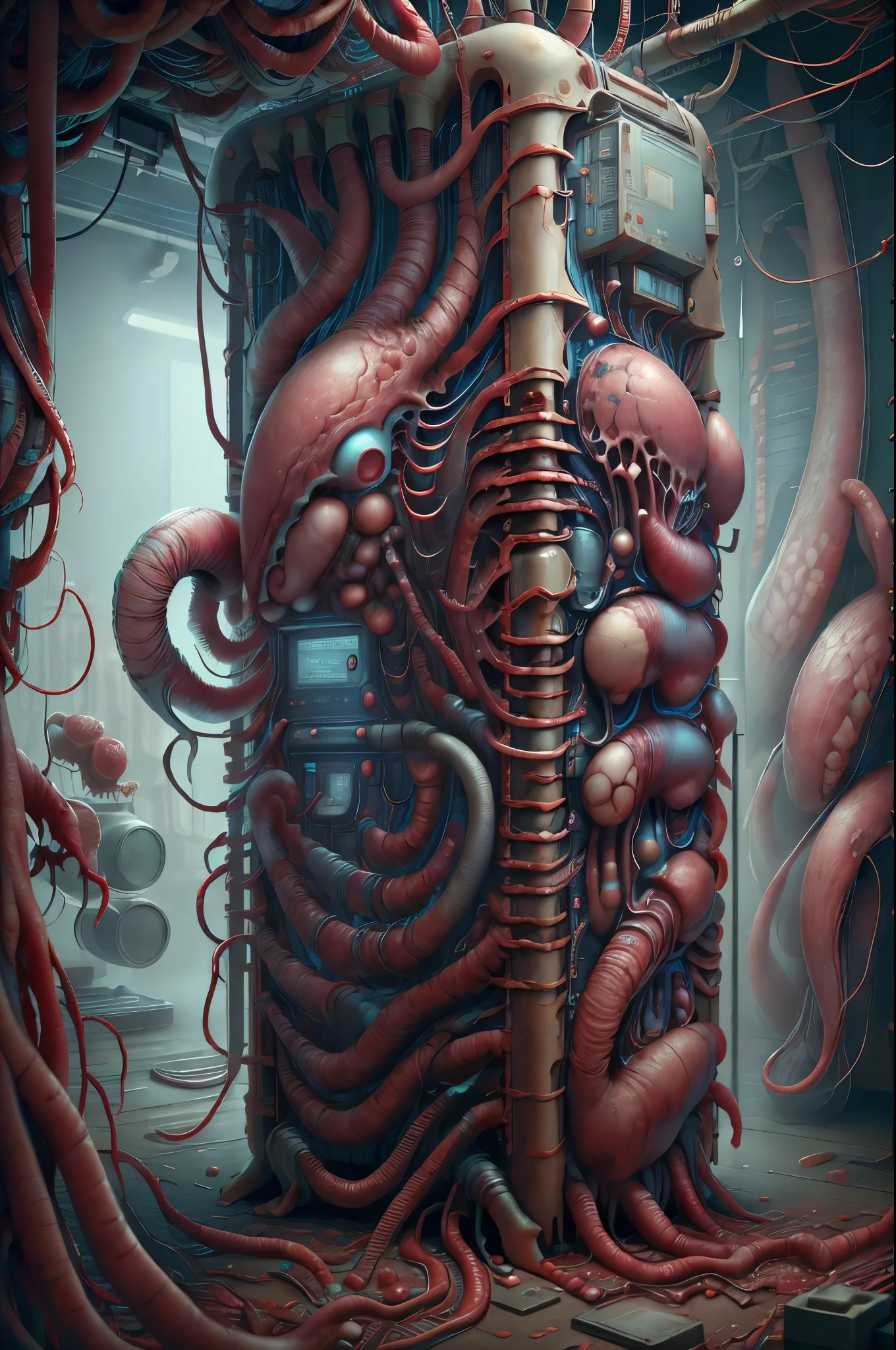 Anatomical techniques, Blood vessel, refrigerator, octopus, circuit board, 