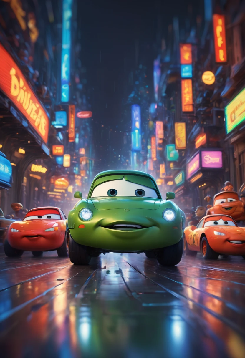 Motion Blur, action-lines, Pixar style, Disney Style, dynamic illustration, minimalism art, best quality, masterpiece, very aesthetic, perfect composition, intricate details, ultra-detailed