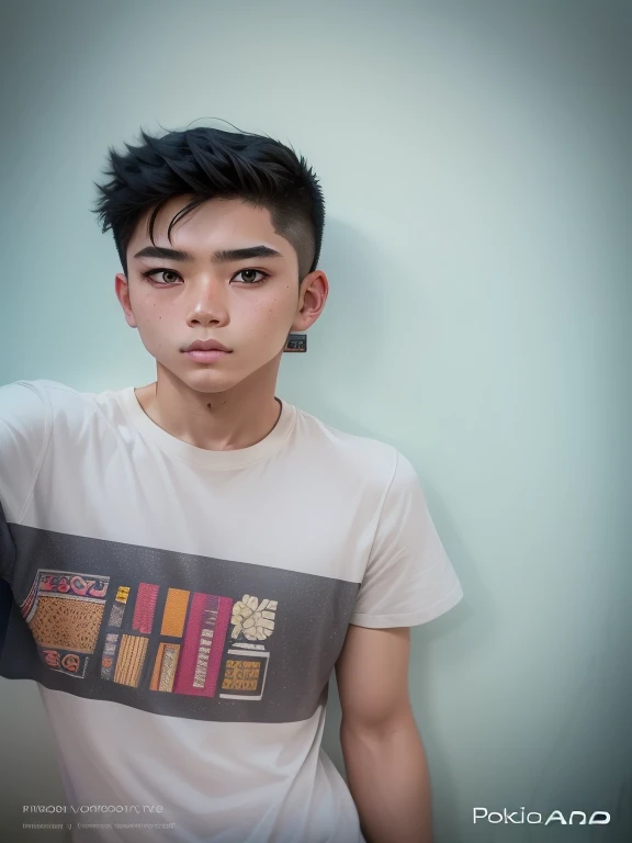 A realistic photo of a handsome 19yo Asian twink boy with a cute boyish face and stylidh emo hair. a white shirt posing for a picture, with accurate face, shot on nikon z9, taken with sony alpha 9, casual photography, photograpgy, with lovely look, with kind face, very very low quality picture, taken with canon 8 0 d, candid picture, potrait, 