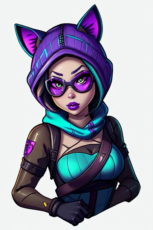 WILDCAT Fortnite skin design for the character 