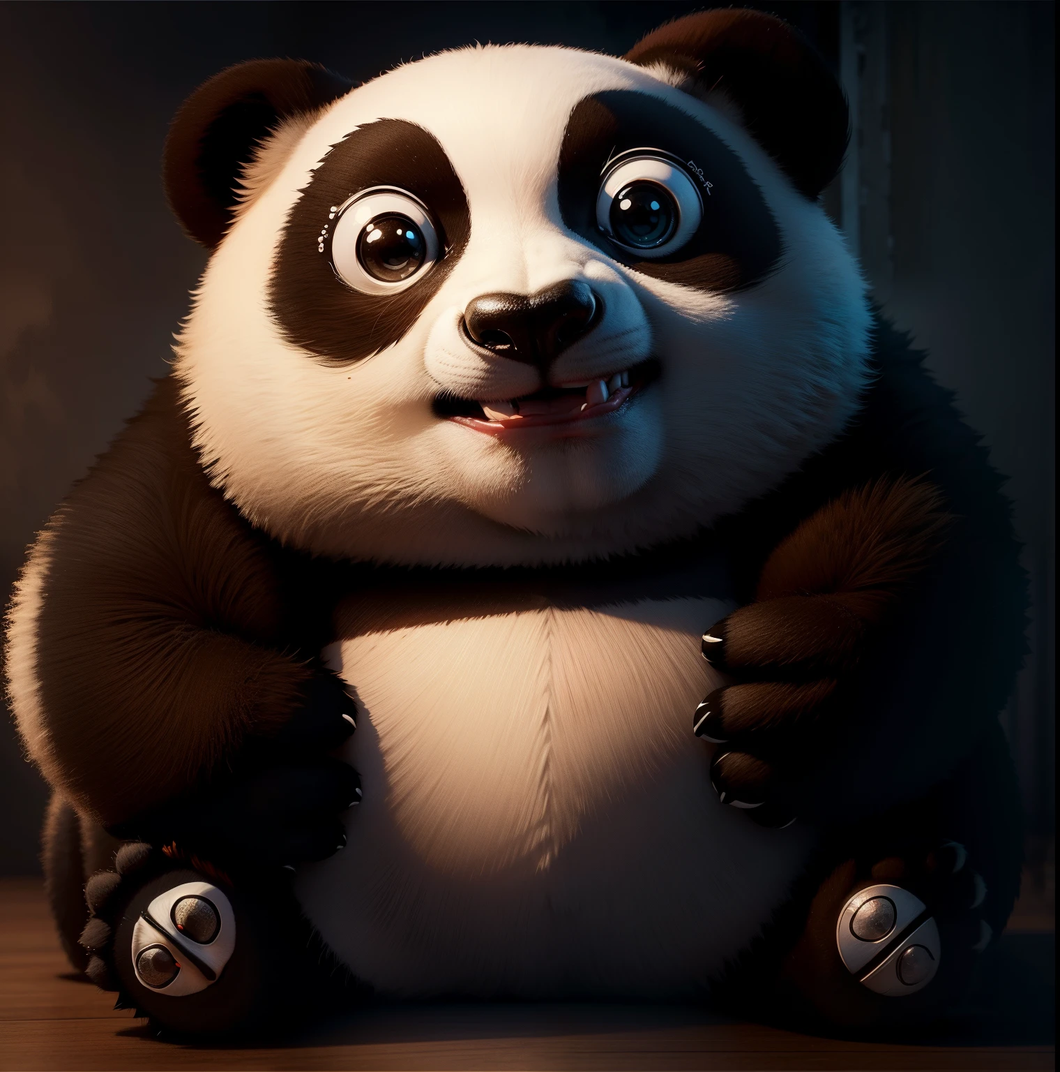 create in Panda style high quality Ultra quality 8k
