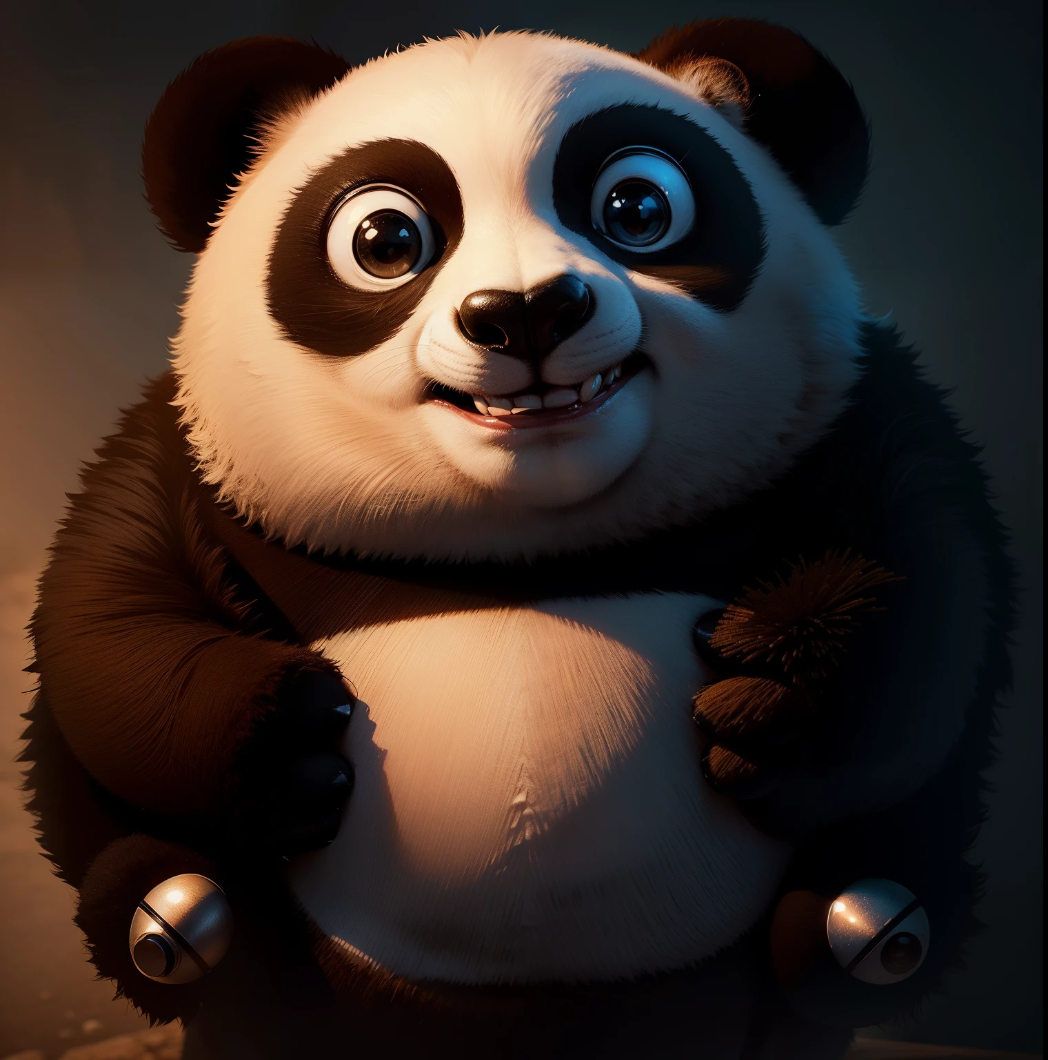 create in Panda style high quality Ultra quality 8k