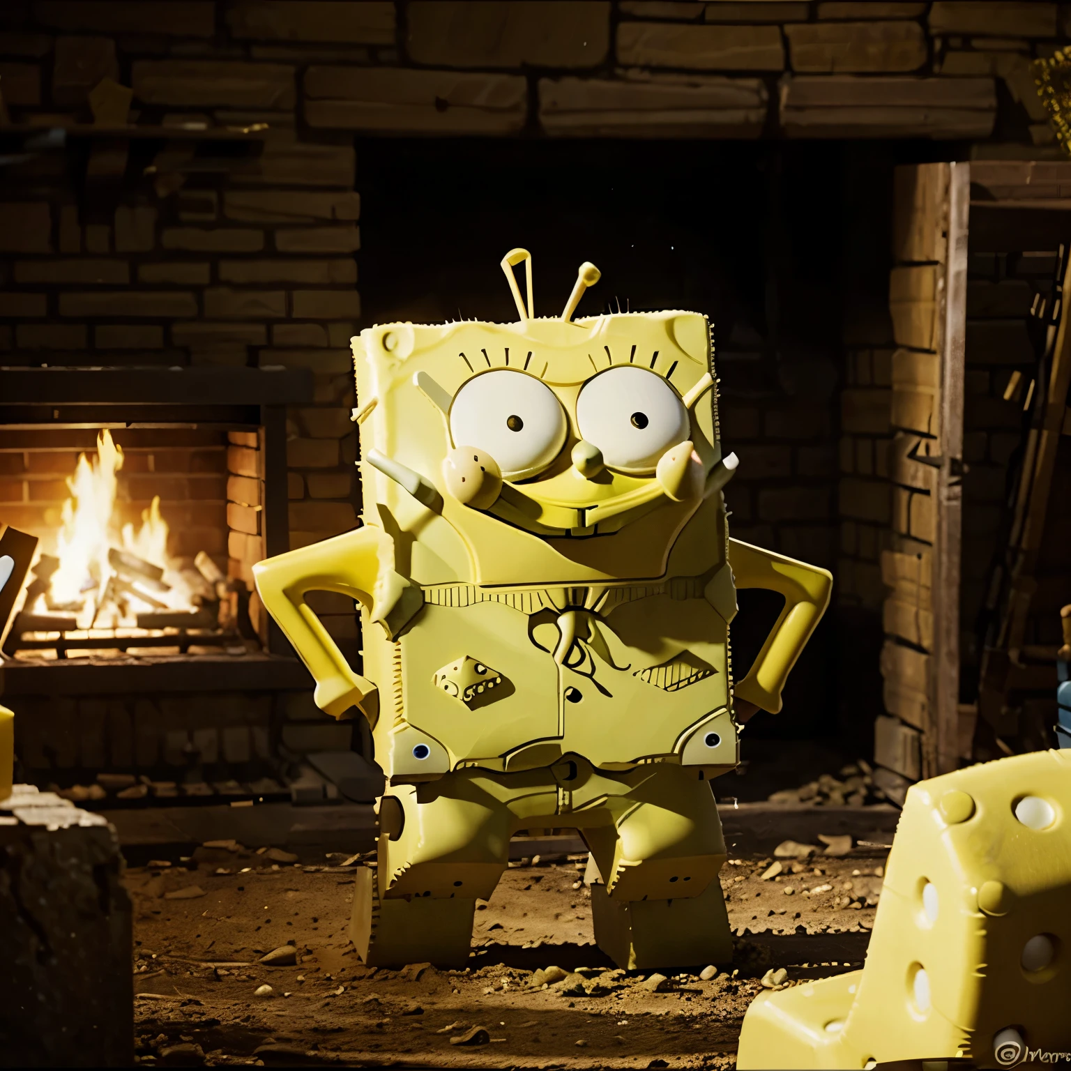 warlike spongebob