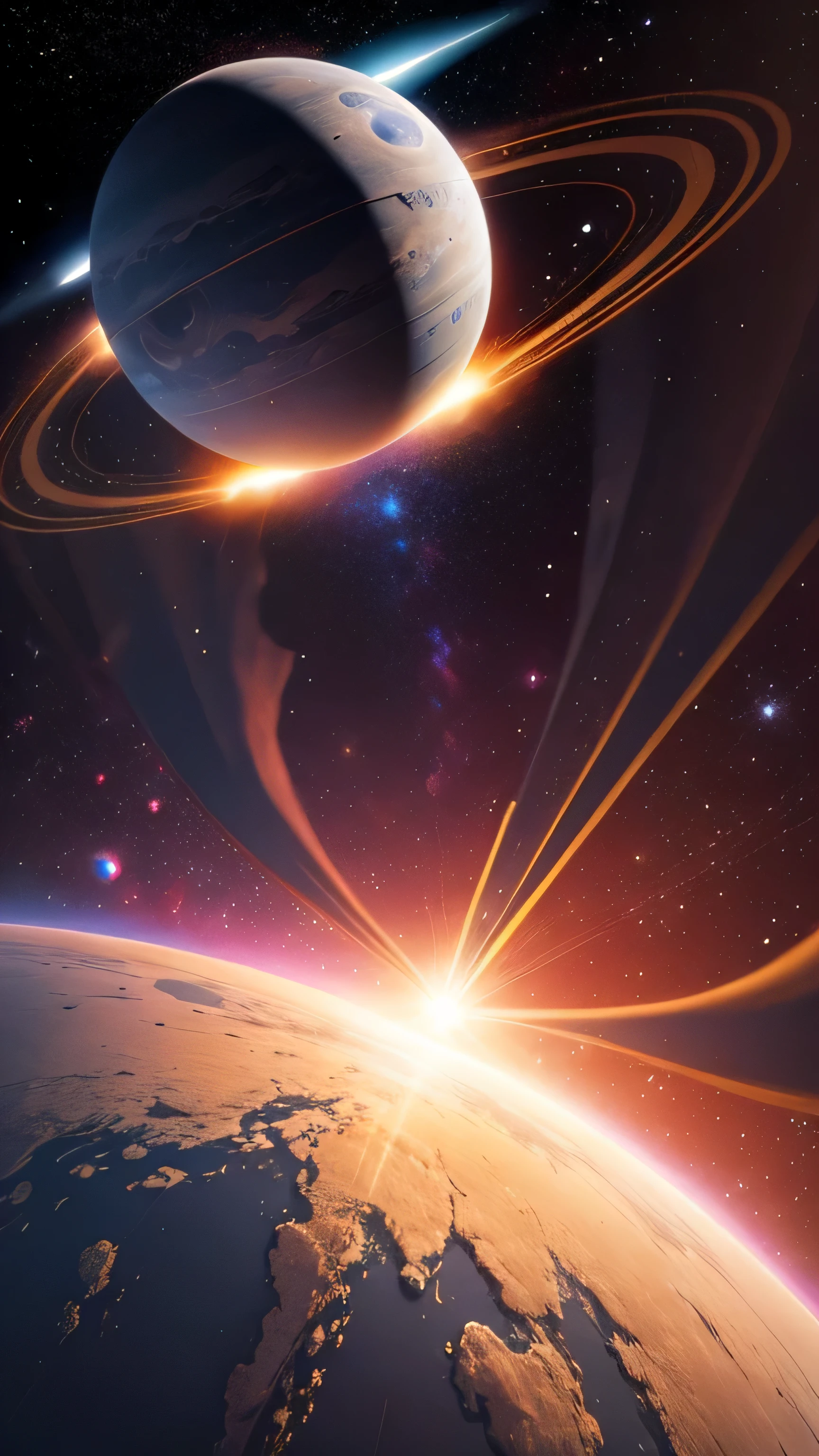 planet x, nibiru, the space, 8k