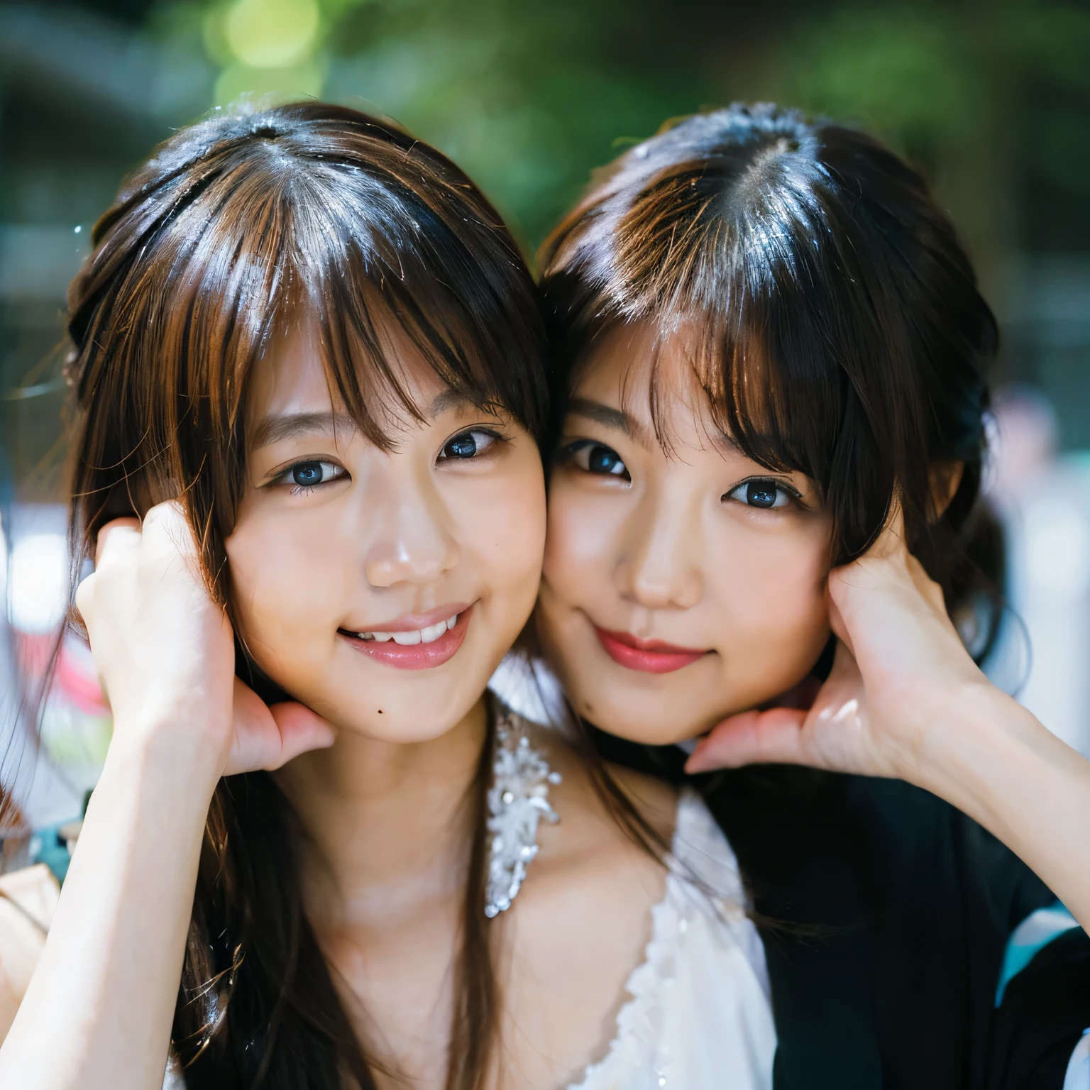 The ratio is the same for all races., Faces and photos must all be different,