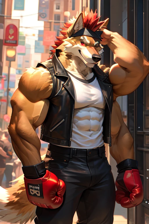 Dog man