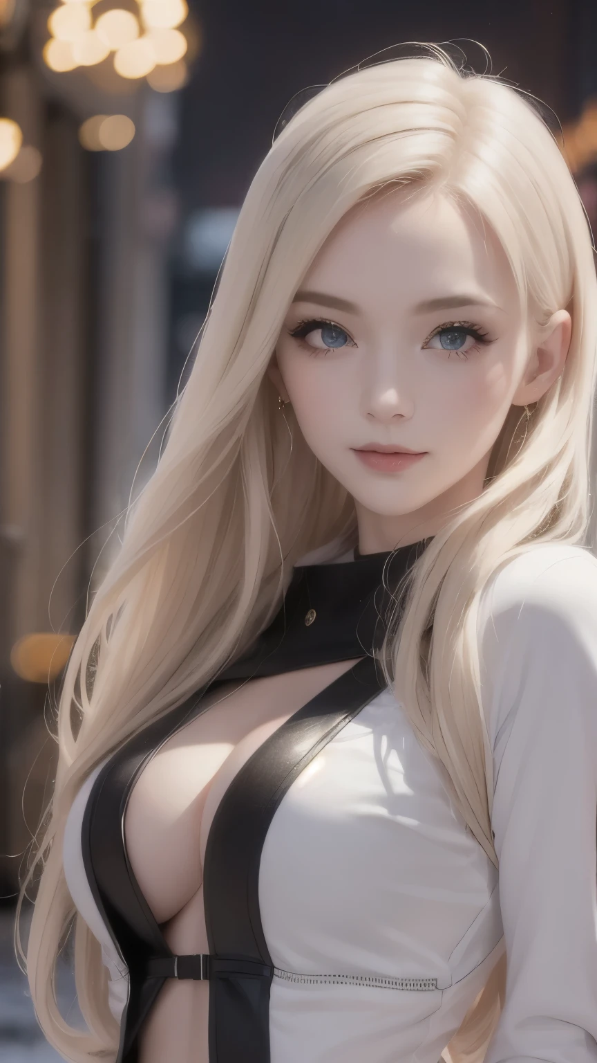 (masterpiece), (best quality), 1 Girl, (perfect face:1.2), (Pretty Face:1.2), platinum blonde, (From below, Upper Body:1.3), Happy, A faint smile, Looking at the audience, posture,
winter coat, outdoor, winter, snow, at night, Wheels within wheels, Depth of Field, Movie Lighting,