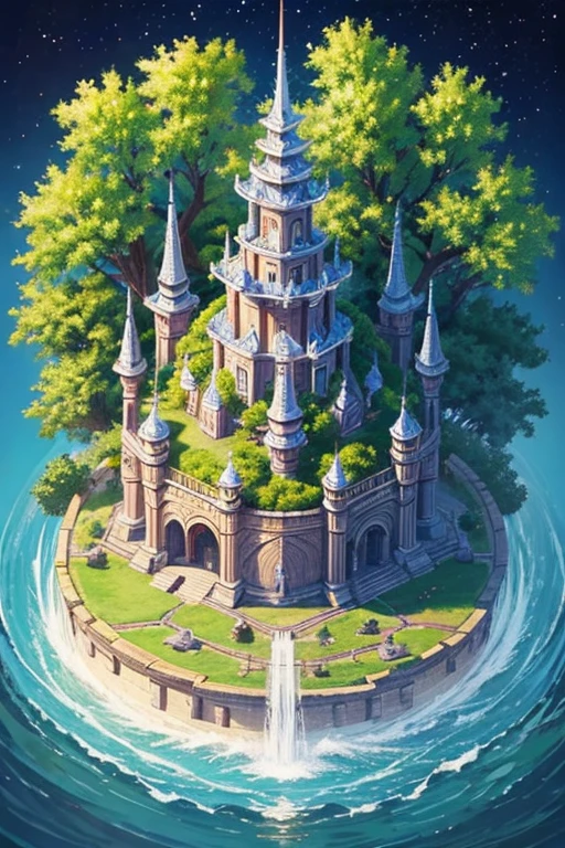 fantasy world, estilo isekai de anime, aldea en las montaras, estilo pixel art