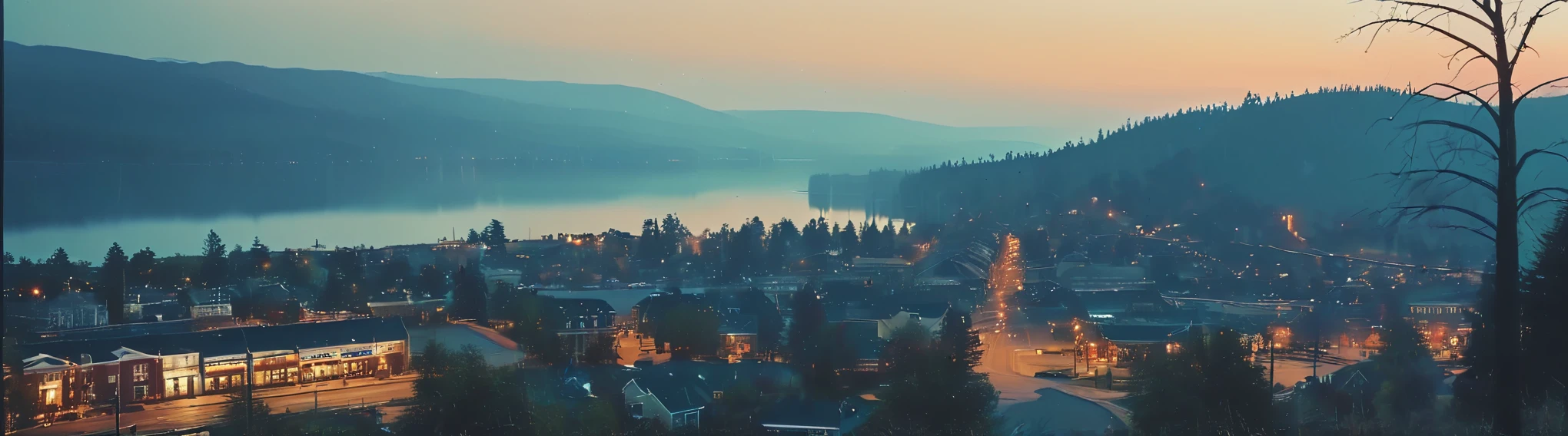 oregon american town downtown country around by lake, view from up, ultra realistic, 4k, masterpiece, ( high quality:1.1), intricate detail, (detailed realistic background:1.3), realistic lighting, {cinematic lighting|sunset lighting| night time lighting], hyperrealism, soothing tones, muted colors, high contrast, soft light, sharp, artistic photoshoot, deep depth of field, vibrant, beautiful, crisp, detailed, ultra detailed, intricate, junkworld
