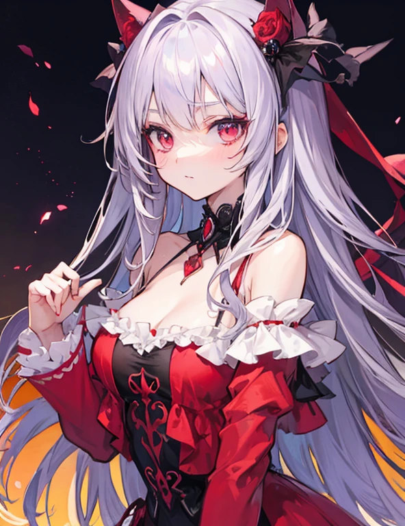 Cute vampire girl.