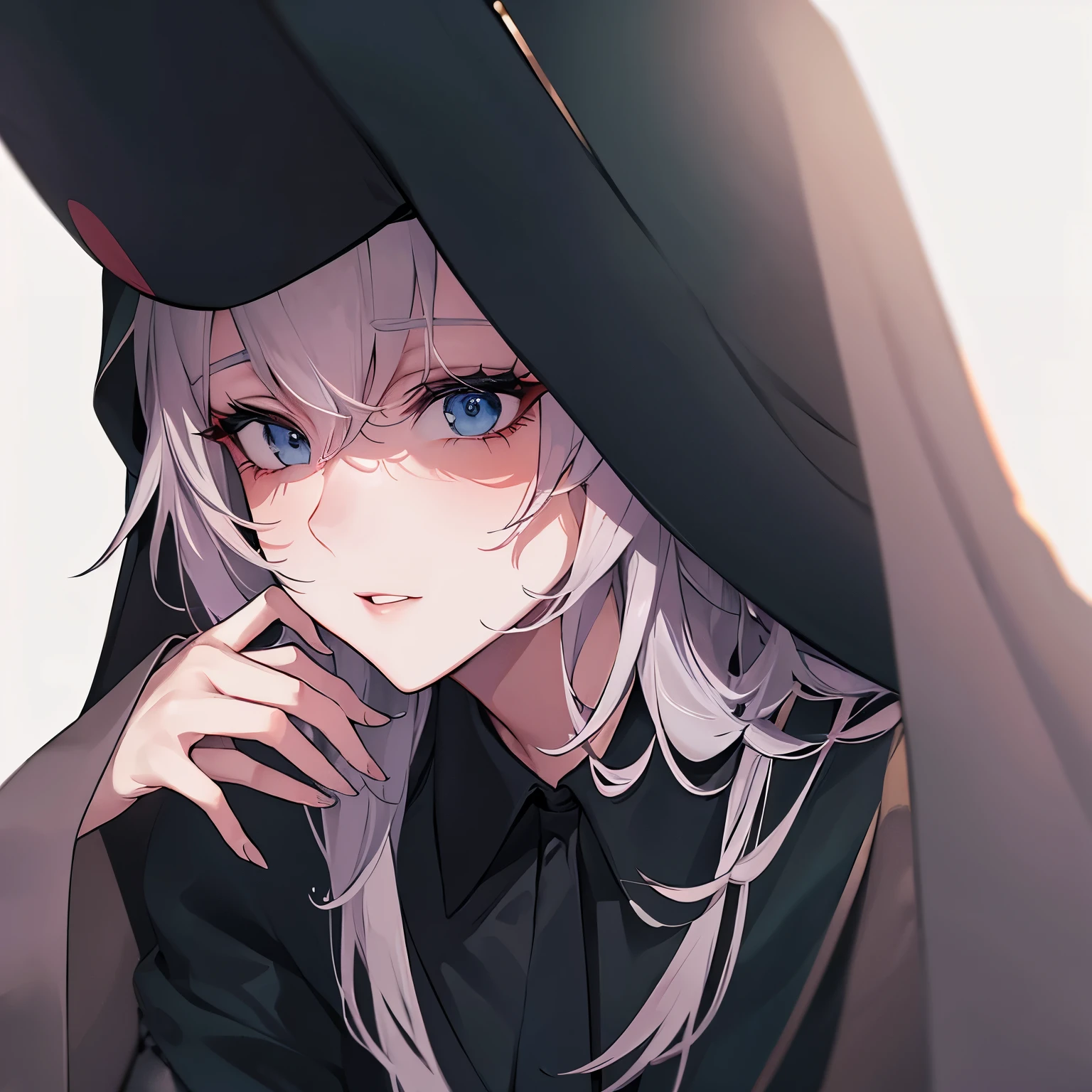 Joker、I can&#39;t see your face、Long hat、a bad man