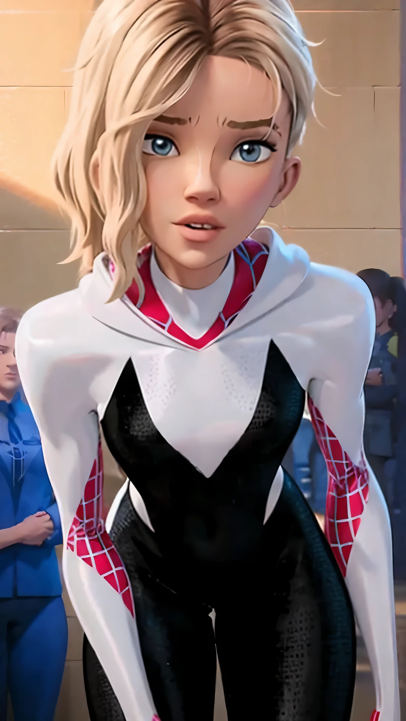 Gwen dynamic pose