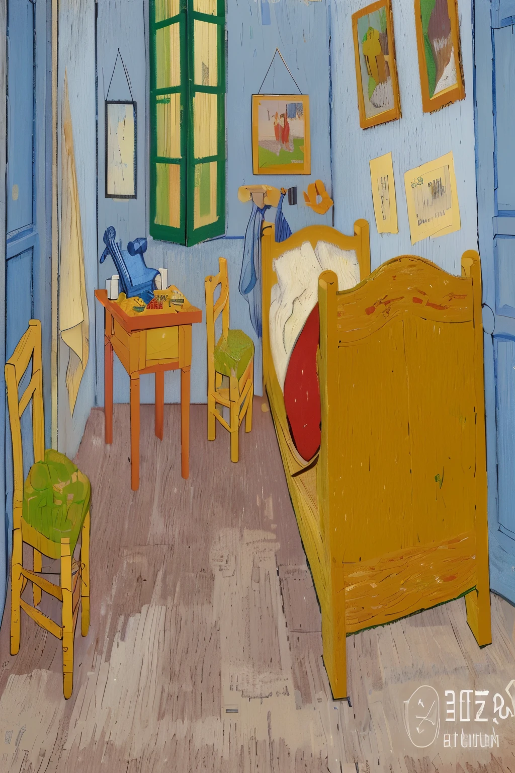 Lego,building blocks,Toy,van gogh,high resolution,Very detailed,