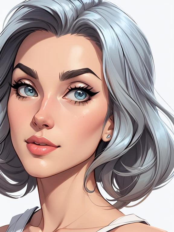 estilo de desenho animado:1.2), mulher espanhola draw ART Artline fundo branco mulher Imagem de desenho animado de uma mulher , roupas sensuais , garota super valente destemida , Ilustra??o estilo desenho animado, estilo de arte dos desenhos animados, estilo de arte dos desenhos animados, digital illustration style, design de personagens altamente detalhado, arte digital detalhada fofa, City fan art, design de personagem retrato, beautiful digital illustration, retrato de alta qualidade, arte em quadrinhos, retrato do design do personagem, white background Busty without clothes and medium breasts cartoon style female character dressed in Fallout 4 uniform