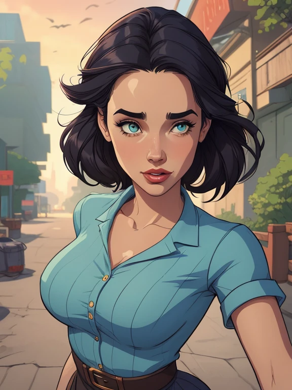 adult woman, medium shot, portrait, (exposed_nipples, exponipples:1.5), beautiful face, photo, photoshoot, looking at viewer, (cleavage:1.2), (denim overall:1.0), fake tits,
medieval town, (bimbostyle:0.5),
tiny waist, skinny,
trending on artstation, photorealistic masterpiece, high detail, intricate detail,
highly detailed, intricate, (sharp focus), 85mm, medium shot, mid shot, hdr 4k, 8k, depth of field, <lora:exponipplev4-000012:0.8>