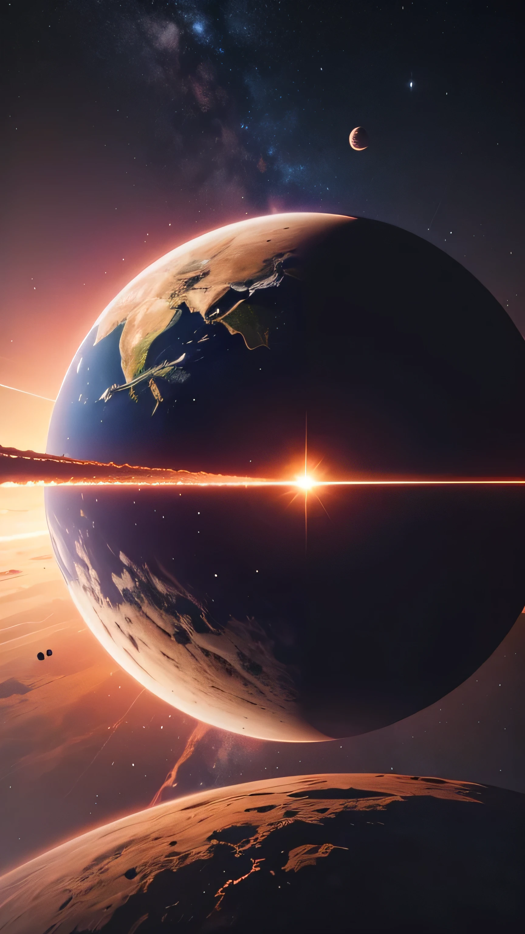 planet x, 1 planet, the space, 8k