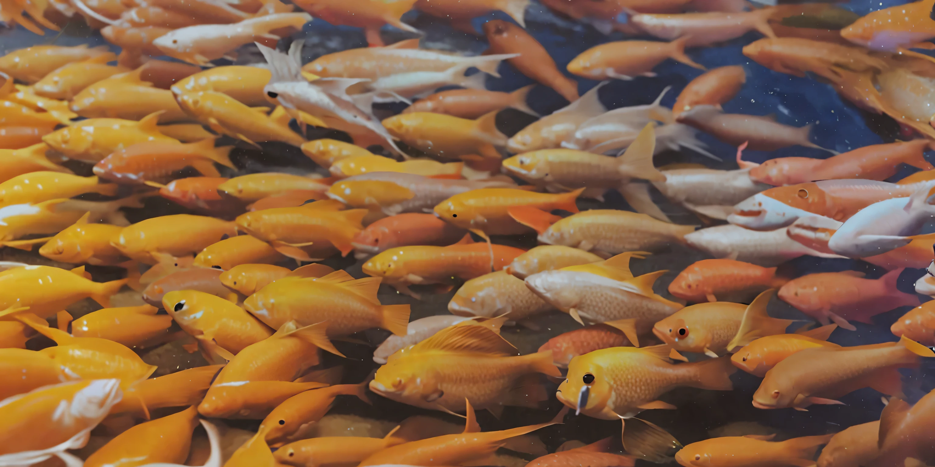 there are many Fish swim in a large aquarium together, Bright Fish School, Fish swimming, see Fish swimming, goldfish exoskeleton in water, Fish, school of Fish, Fish swim around, Fish swim, school of fish, Fish School, Fish Beach, Fish School, you see Fish, Fish floating in bedroom, goldfish