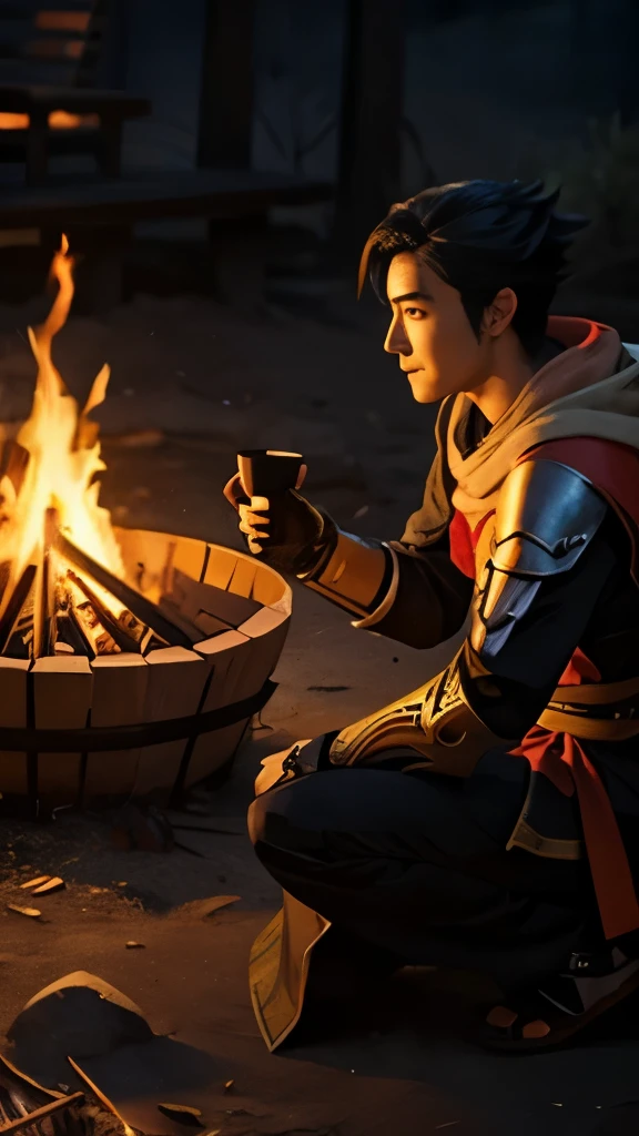 Bonfire, The Tale of Genji
