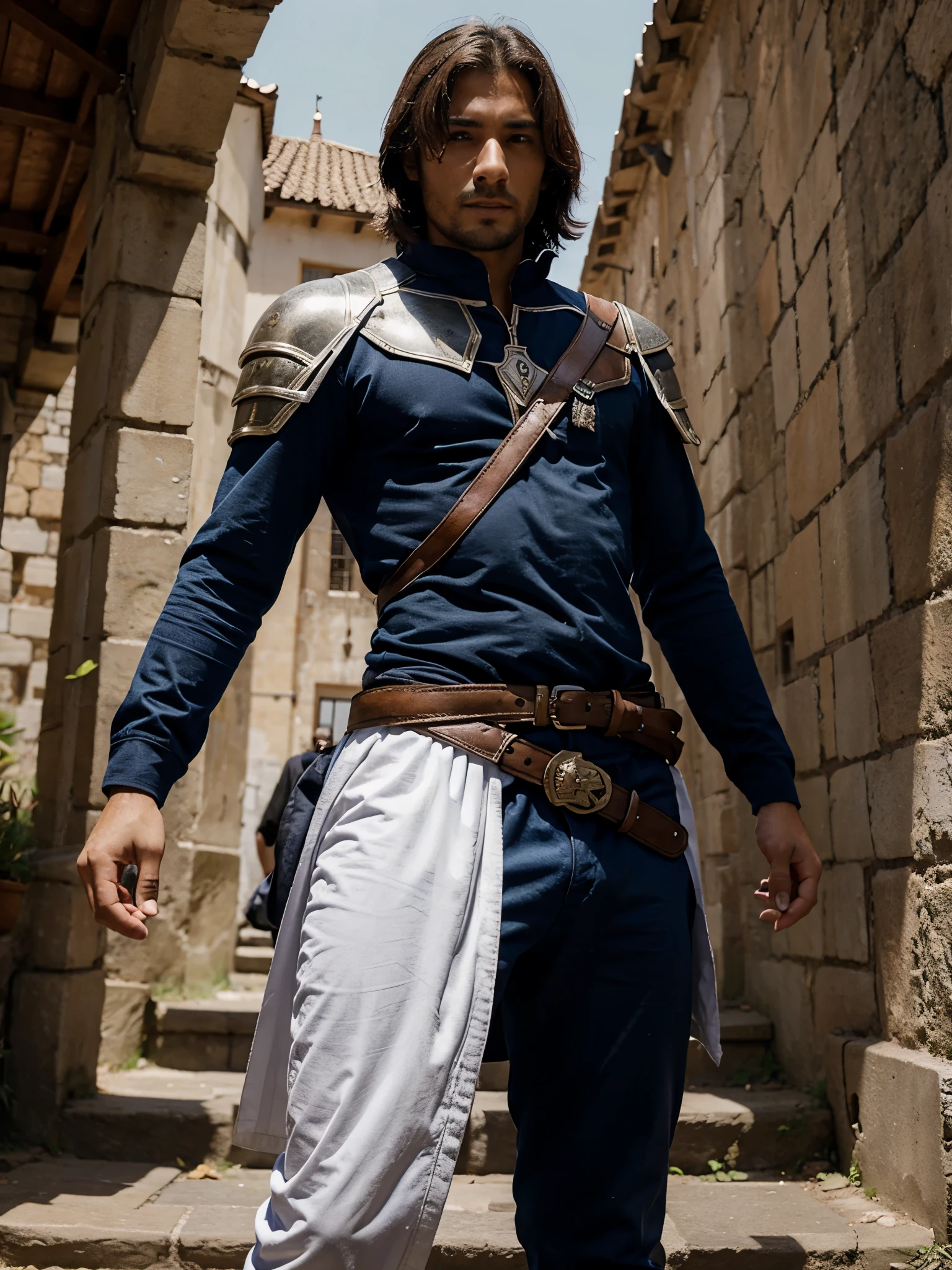 un hombre con espada