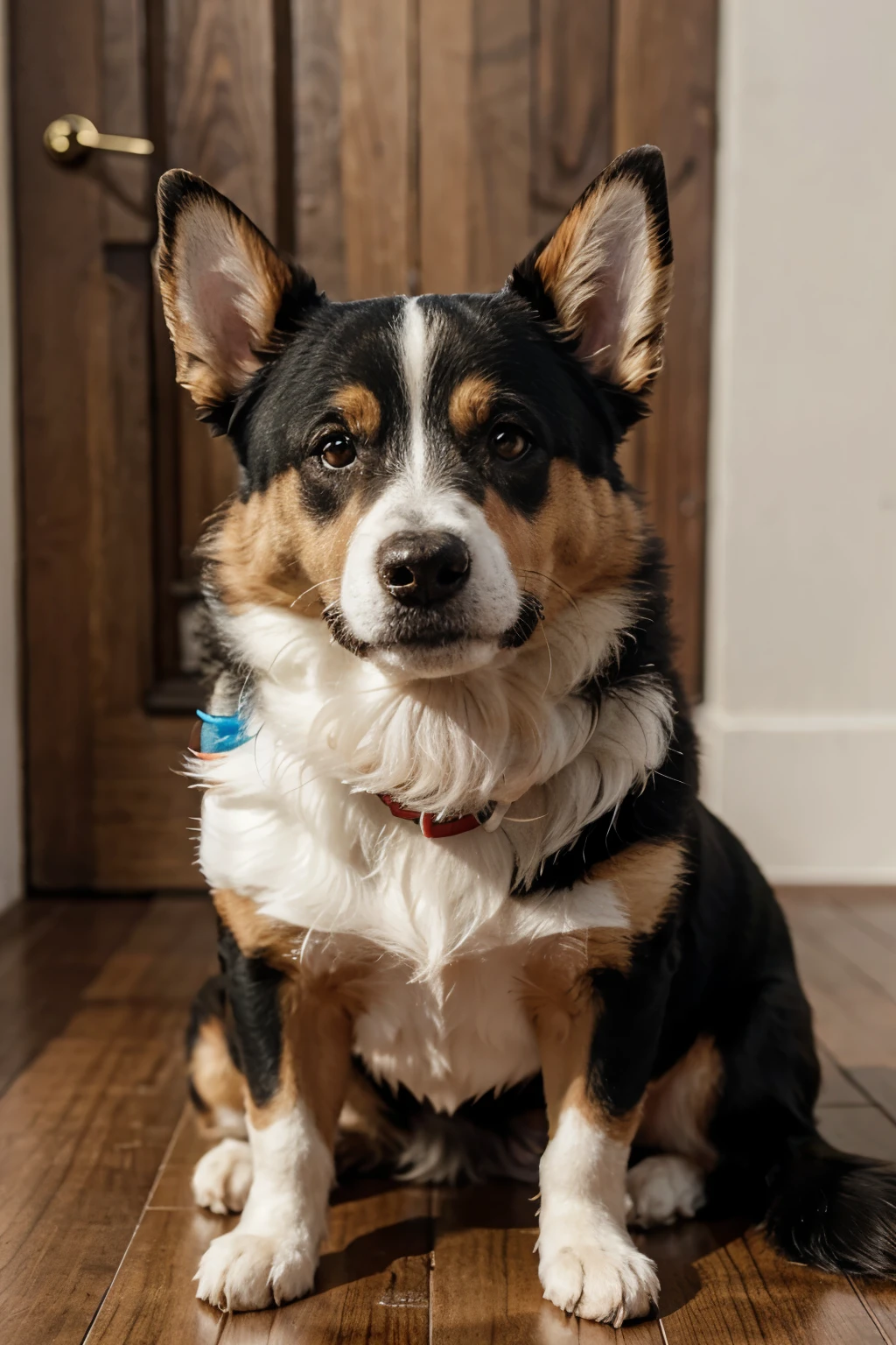 Perro enojado