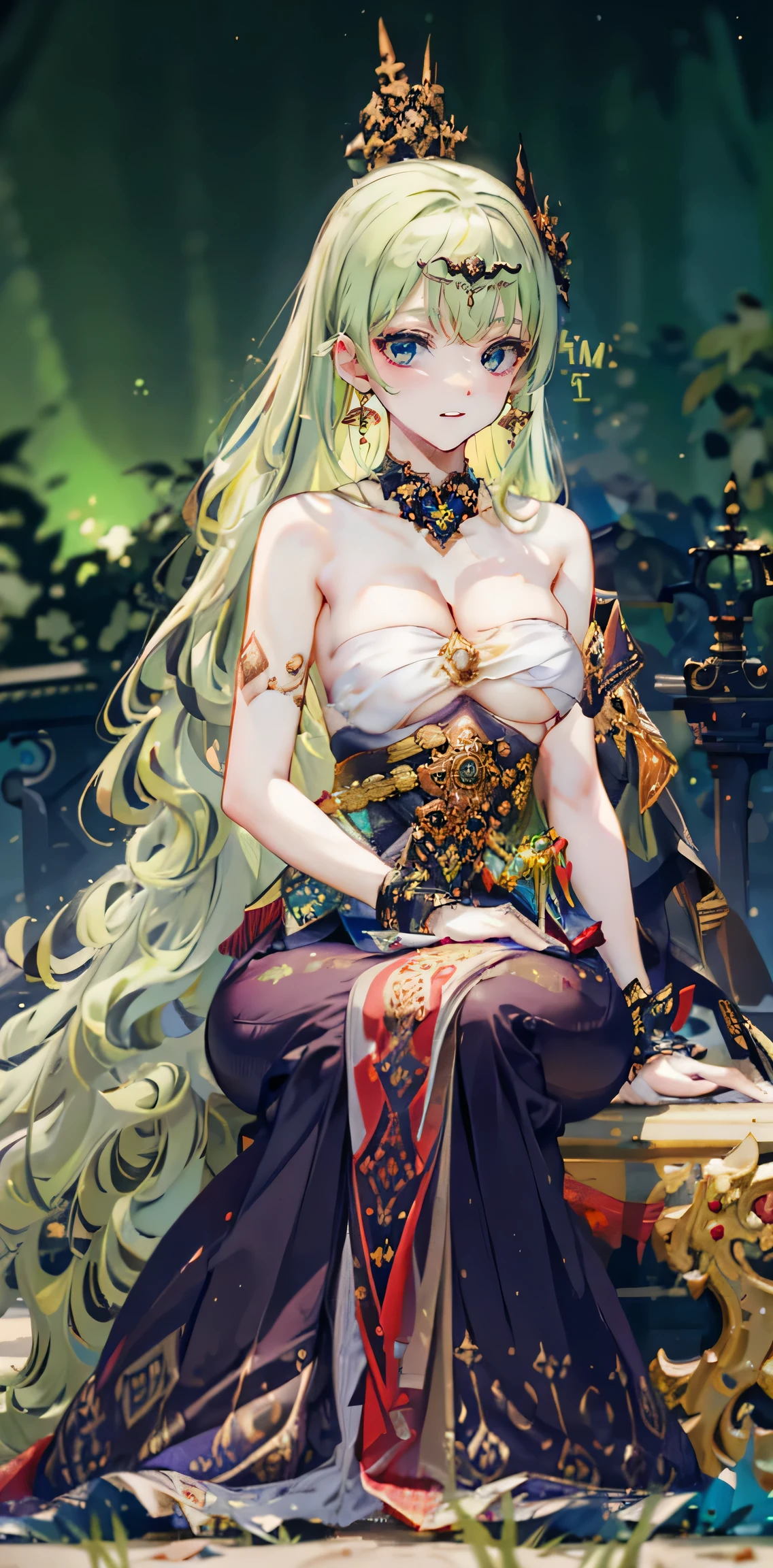 well built，Best build quality ,Masterpiece, lamp, very beautiful, Very meticulous ,CG ,Yoon ,8k wallpaper, Amazing cleavage, Detailed pubic hair, Masterpiece,best quality,official art,Extremely detailed CG-8k wallpaper,Ridiculous resources, Absolutely ridiculous....., The file size is very large..... , very fine, high resolution, Very meticulous,Meticulous beautiful girl, Very fine eyes and face, beautiful eyes,there&#39;Gives radiance to the face.,1 younger sister, (Mobius\Honkai Impact Road 3), (exaggerated), (((Green curly hair))), (single braid), long green hair, (green eyes,Snake Eye), ((His long bangs covered one eye.....)), (((hair in one eye))), (((Bangs covering right eye))), ((decorate)), ((Tassel Earrings)), (((Describe the arm in detail.....))), (((Excellent mistake)), ((The body is long and slender....)), (), ((Plum)), (Detailed description of the hair), (shoulder), ((collarbone)), ((shoulder cropped)), (Glowing skin), (Detailed description of the face), (Detailed explanation of metaphysics), (Leaves skin shine, shine), no competitors, (ultimate beauty), (red lipstick), (shy ), ( smile), ,, ((long sleeve shirt)), ((wide arms)), thin line, overcome obstacles, ( In this matter#39;Bedroom for viewers)), , ((Any position.)), (Sit down on the floor.....)), ((there is a lot of water in the body.)), Show your breasts, open chest ,big breasts,I see bulging nipples,mouse breast, ((bare breast:1.37)),dance,Dance to the melody of the song,((Dancing delicately))