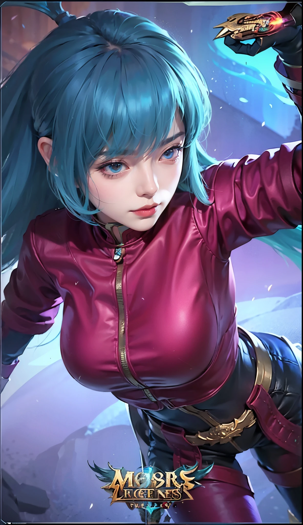a close up of a woman, blue hair, big , shadowbringers cinematic, 4 k detail fantasy, a beautiful fantasy empress, game cg, xianxia fantasy, xianxia hero, 2. 5 d cgi anime fantasy artwork, cinematic goddess close shot, ruan jia and artgerm, wow 4 k detail fantasy, hyperdetailed fantasy character