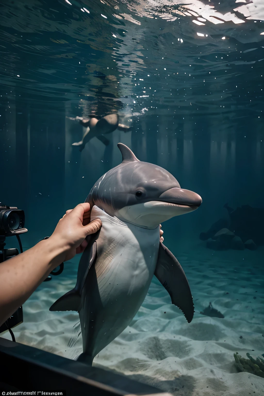 Once upon a time in the vast ocean, a dolphin named Delfi. Delfi no era como los otros delfines. Mientras que sus amigos delfines eran inteligentes y siempre encontraban maneras ingeniosas de jugar y explorar, Delfi seemed a little clueless. He often found himself swimming in the wrong direction or confused by the simple instructions of his companions.. 