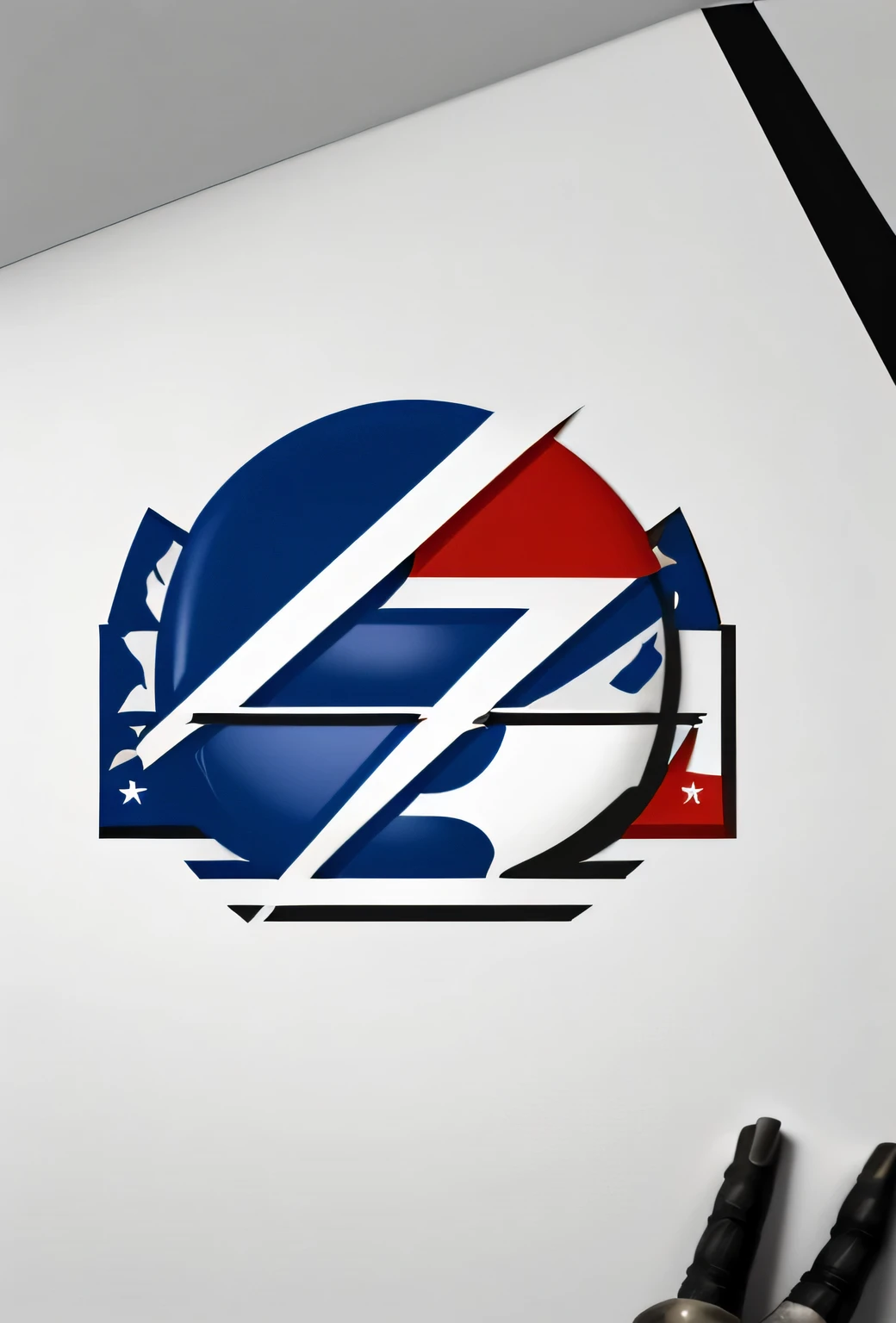 Dominican logo project with motorcycle theme