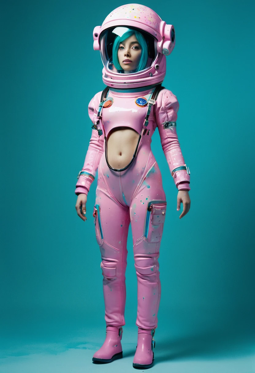 8K, ARTISTIC photogrAphy, best quAlity, mAsterpiece: 1.2), A (potrAit:1.2) Don Bluth Style ASTRONAUT nude pink Toon Doll, full body RAW candid cinema, cyan hair, 16mm, color graded portra 400 film, remarkable color, ultra realistic, sad admosphere, dark lighting, oppressive atmosphere, depressive colors, kodak portra 400, photograph,r, Natural Light, Pinhead lighgts, blur reflection, Brush Strokes, Smooth, abstract, Splatter, Oil On Canvas, rainbow colors, fractal isometrics details bioluminescens : a stunning realistic photograph of wet bone structure, 3d render, octane render, intricately detailed, titanium decorative headdress, cinematic, trending on artstation | Isometric | Centered