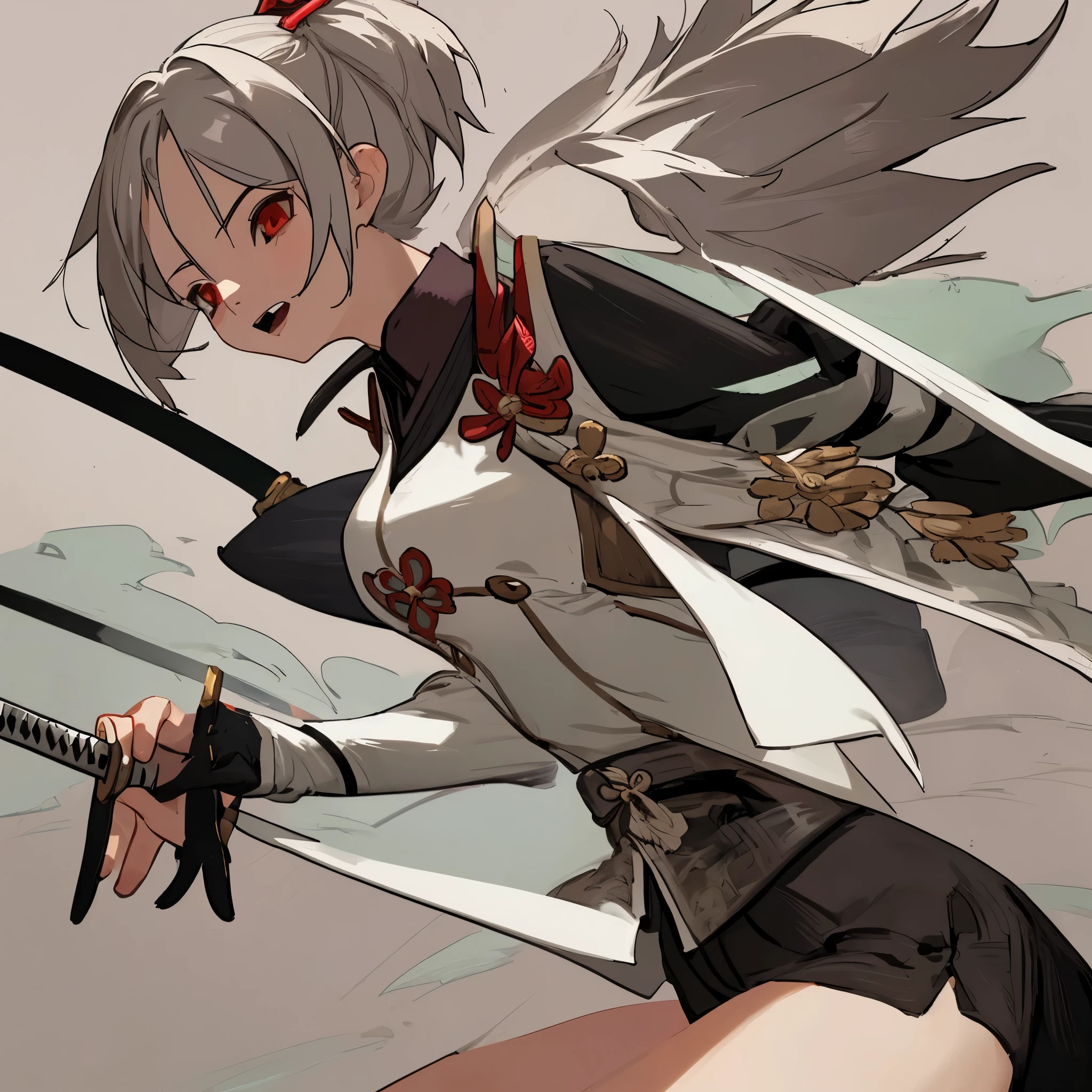 Girl swordmaster 