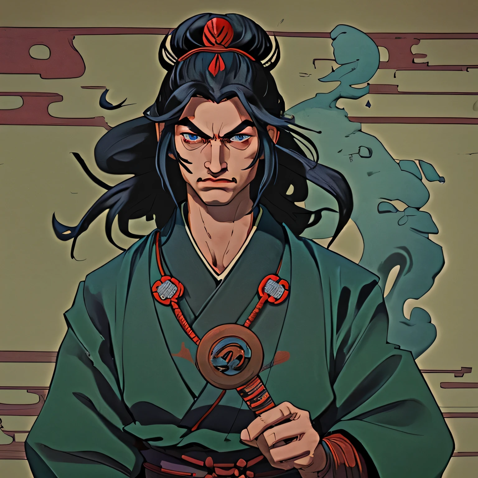 man emperor of feudal Japan