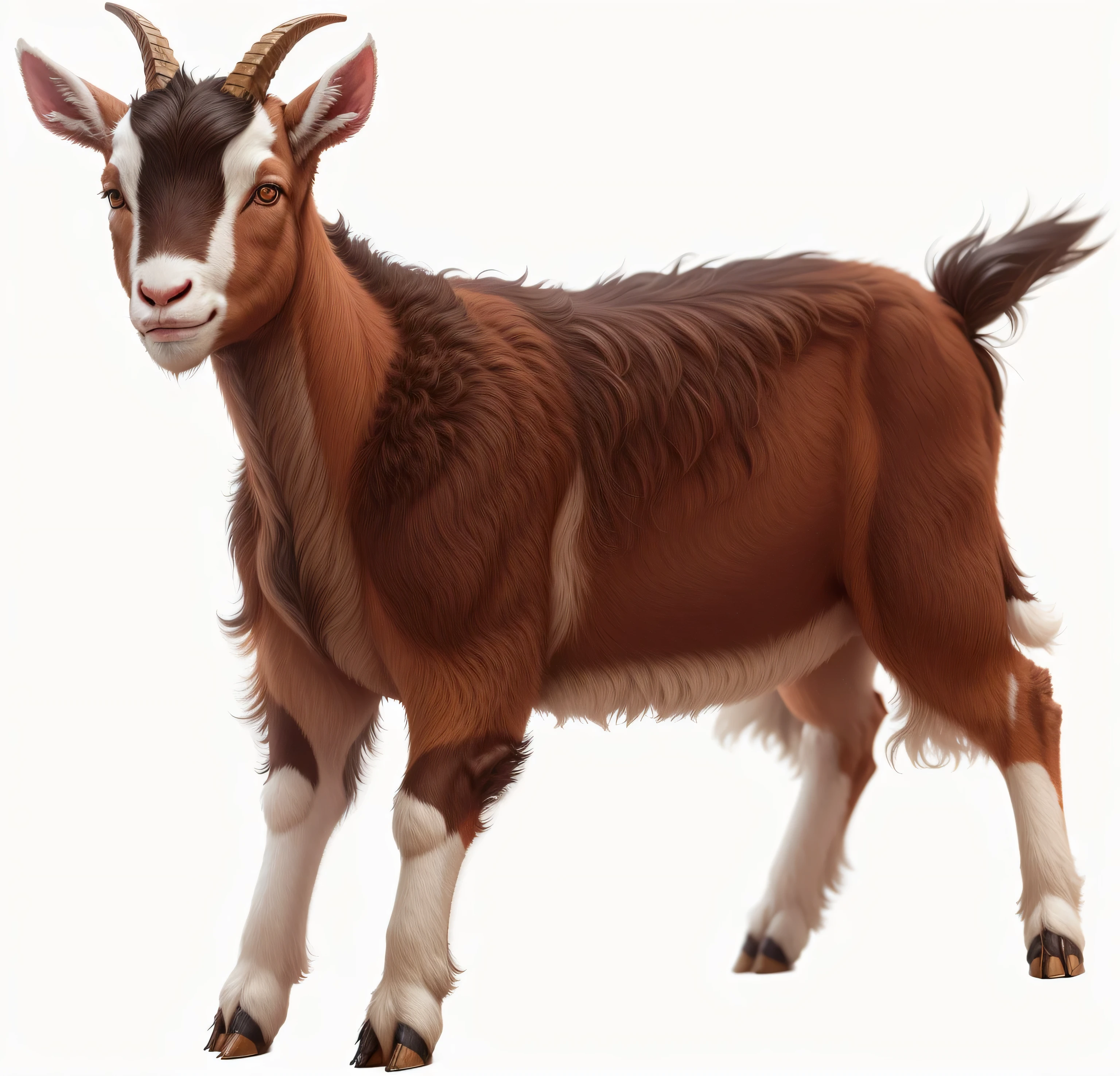 goat with long horns standing on white background with no background, goat body, a goat, half goat, peter the goat, very very small goat, goats, goat, the devastating wise goat, lamb and goat fused as one, roaring mutant goat monster, he has goat man legs, mixture animal, andy milonakis as a goat, alice cooper as a goat