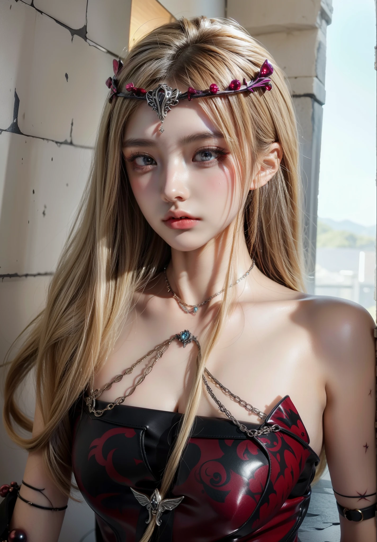 Detailed image quality,pandora witch,wing, Succubus Theme,堕落Angel,Excellent,scary,Secret Terror,Tentacles,With eyes,Uncanny Valley Effect,Blood Moon,skeleton,vampire,Hellfire,Dark Queen,Angel,magician magic witch,16岁Angel,eyes are blue(Pupils as deep as the starry sky),Gorgeous tattoo designs all over the body,tattoo queen,Gorgeous clothes(Rich in details),Wearing a steel bracelet on the arm