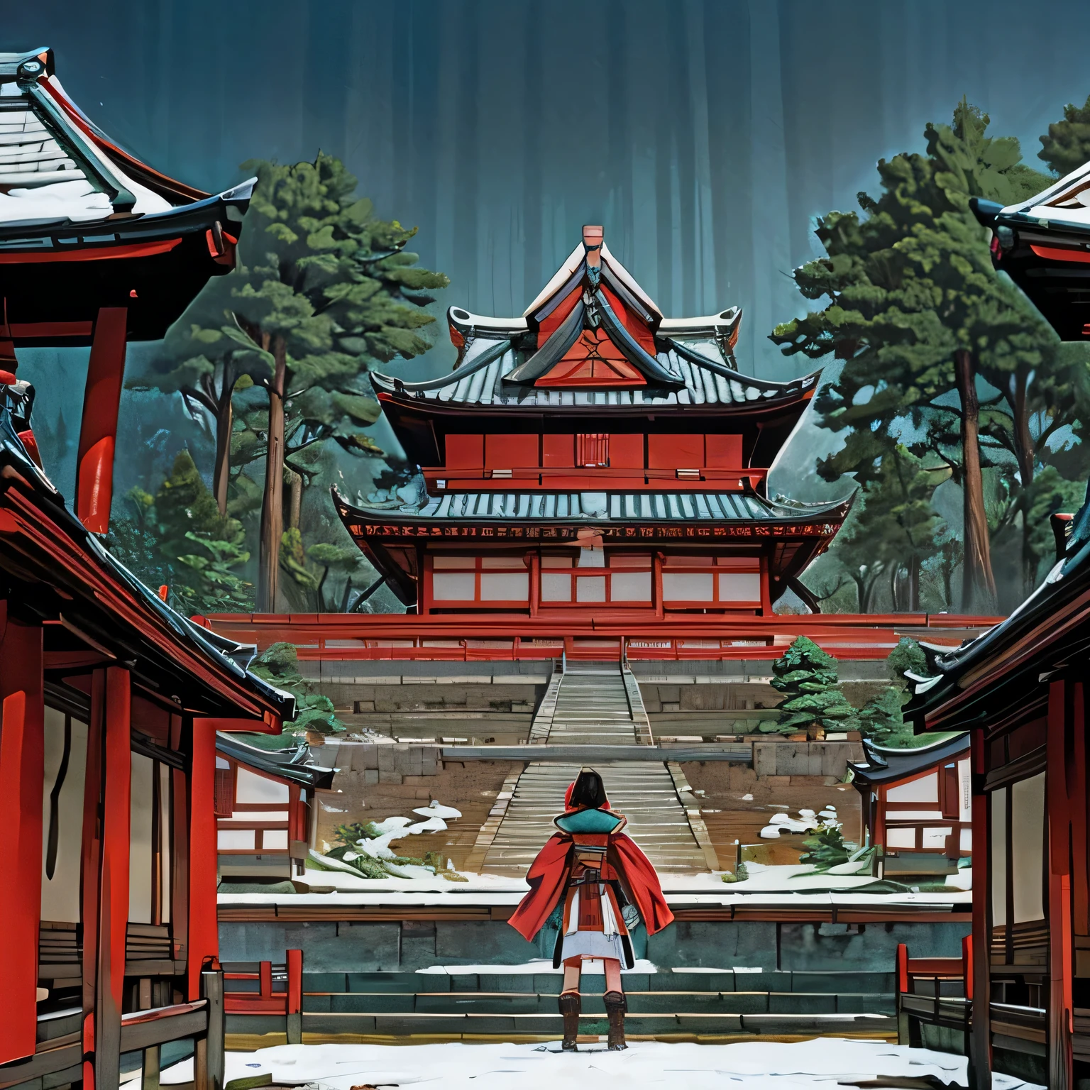 palace of feudal Japan