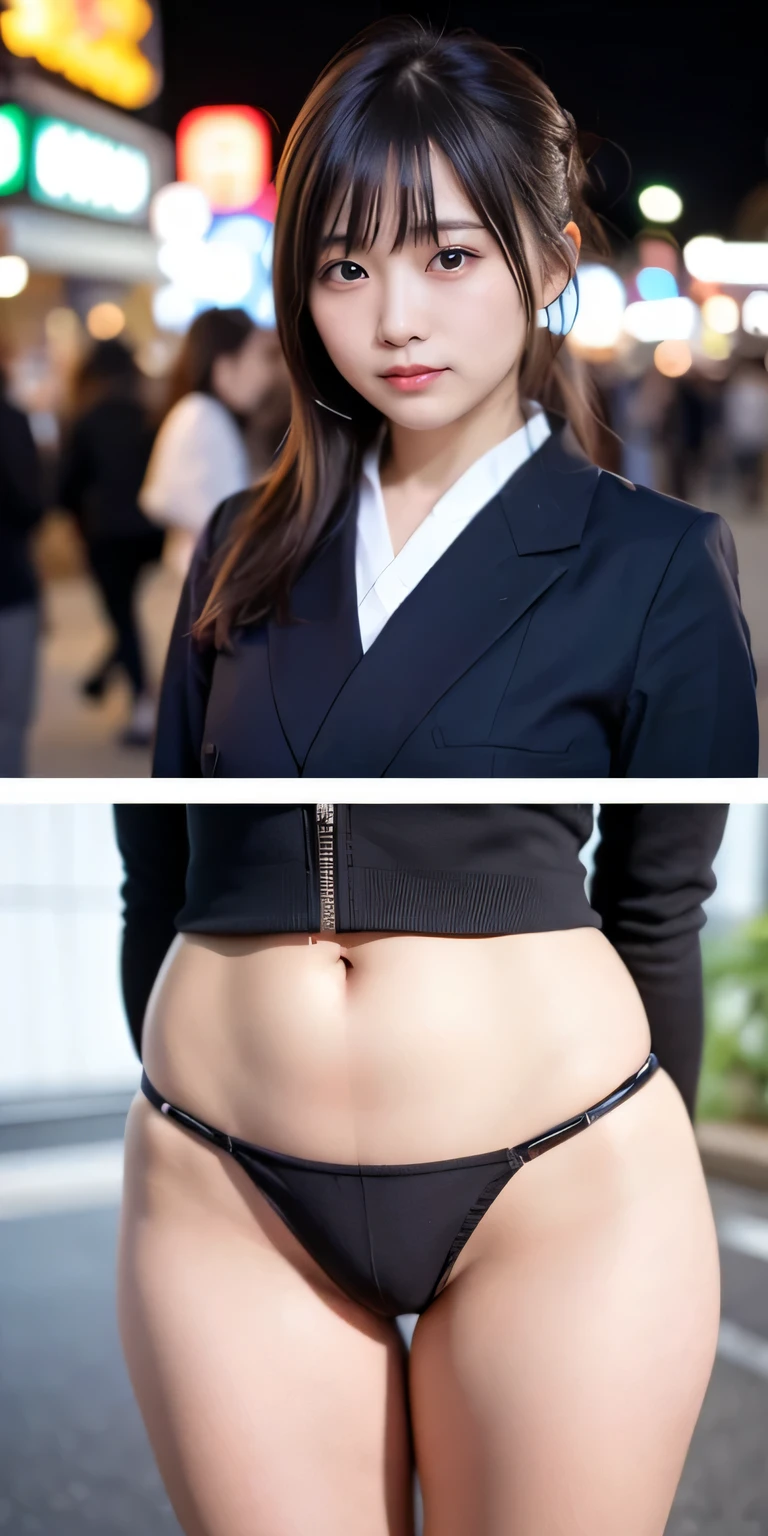 cute,1 girl, Tokyo Street,night, amusement park,City lights,Jacket included,Japanese Uniform,Pull it up with both hands,No underwear,Not wearing underwear,Lower body exposure,Lower Body,naked,Detailed pussy,Detailed pussy,Detailed pussy,Detailed pussy,Beautiful pussy,Beautiful pussy,close (8k, RAW Photos, highest quality, masterpiece:1.2),(Realistic, photo-Realistic:1.37)
