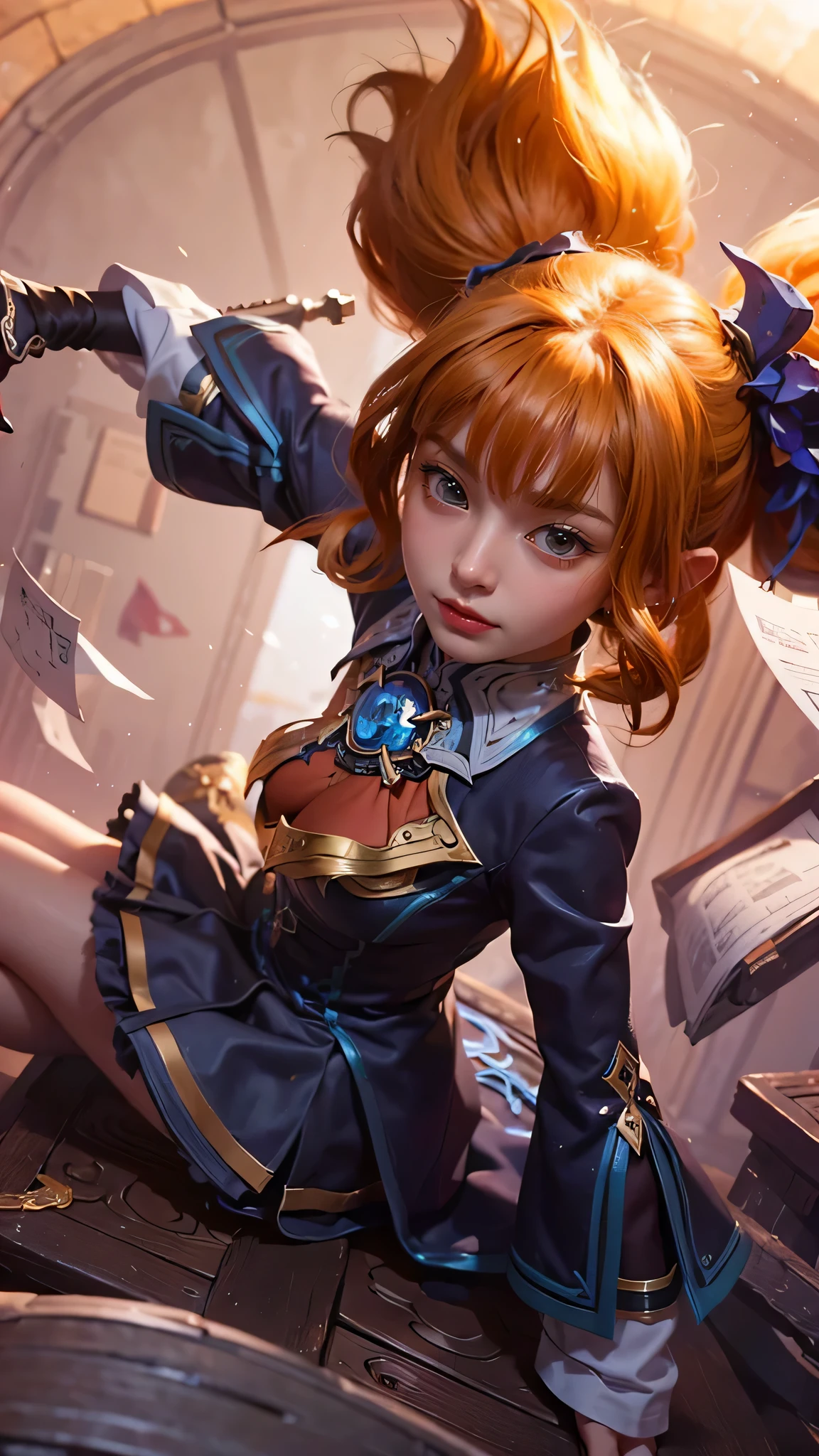 a close up of a , brown hair ,cunning facial expression , shadowbringers cinematic, 4 k detail fantasy, a beautiful fantasy empress, game cg, xianxia fantasy, xianxia hero, 2. 5 d cgi anime fantasy artwork, cinematic goddess close shot, ruan jia and artgerm, wow 4 k detail fantasy, hyperdetailed fantasy character