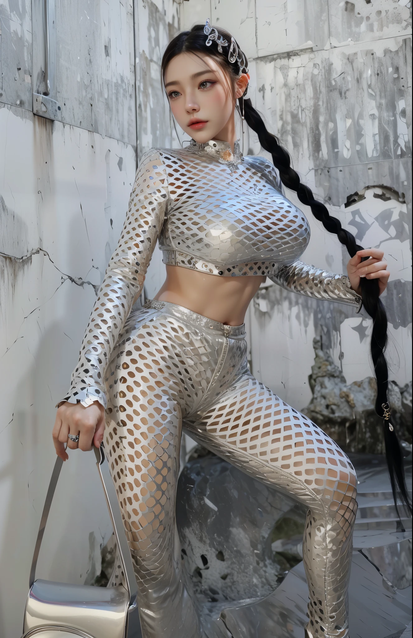 Game Art,Cg animation,Best image quality,Maximum resolution,8k,(A half-length photo),(portrait),(Head close-up),(Rule of Thirds),Unreal Engine 5 rendering works,20 year old girl,((Queen)),The eyes are very detailed,(Large Breasts),Elegant and noble,Movie Lighting,Ray Tracing,Game CG,((3D Unreal Engine)),OC rendering reflection pattern,4K,Ultra-clear,Translucent lace,Fair and plump figure,Pretty Face,Glossy Gel Coat,身着华贵礼服的Queen,Necklace jewelry,intricate tattoo designs,The tattoo is very delicate,hand臂上的 goddesany 纹身图案,hand指修复,hand(Redraw 0.8)