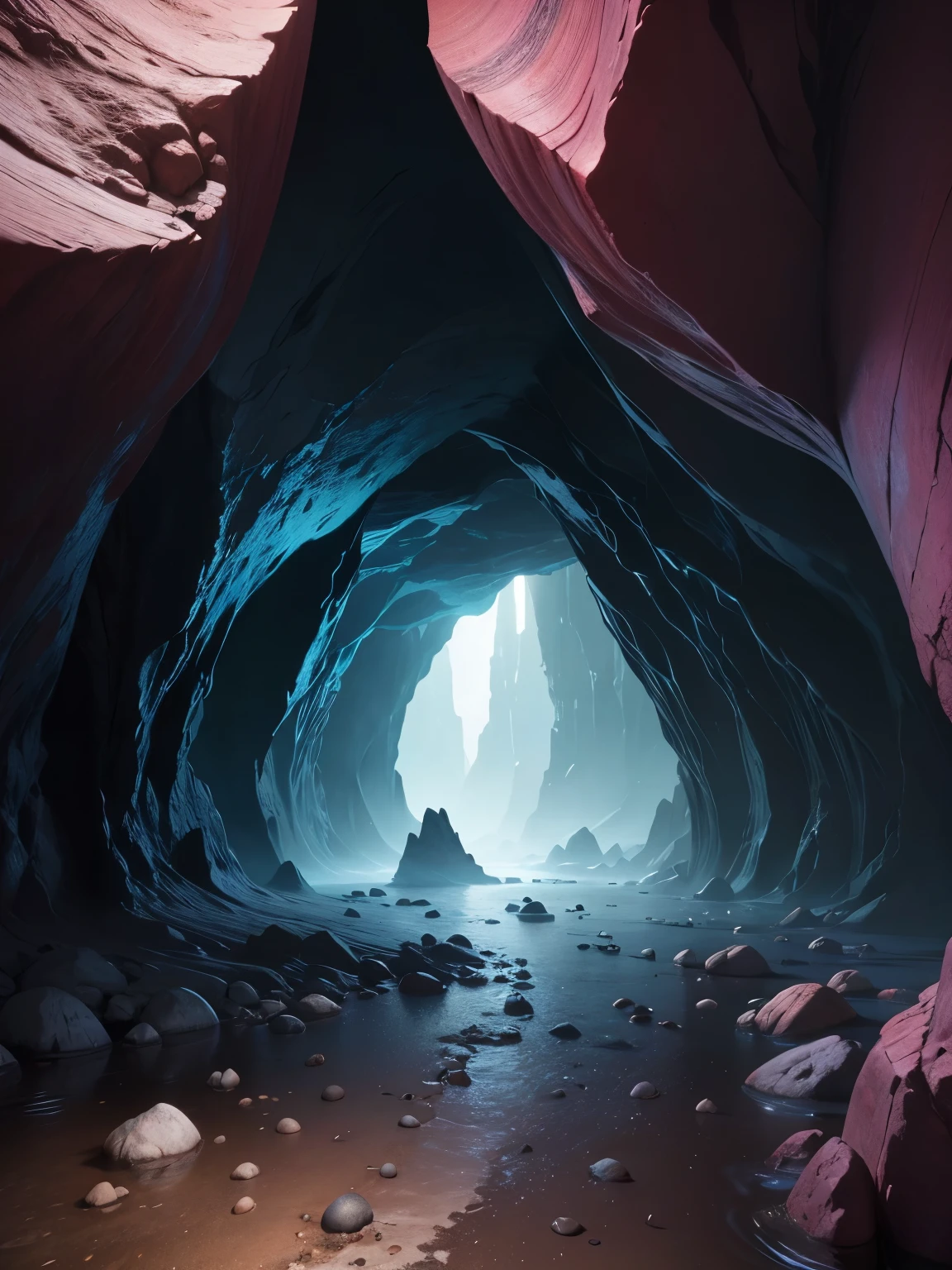 cavern, ultra detailed, high quality, 8k resolution