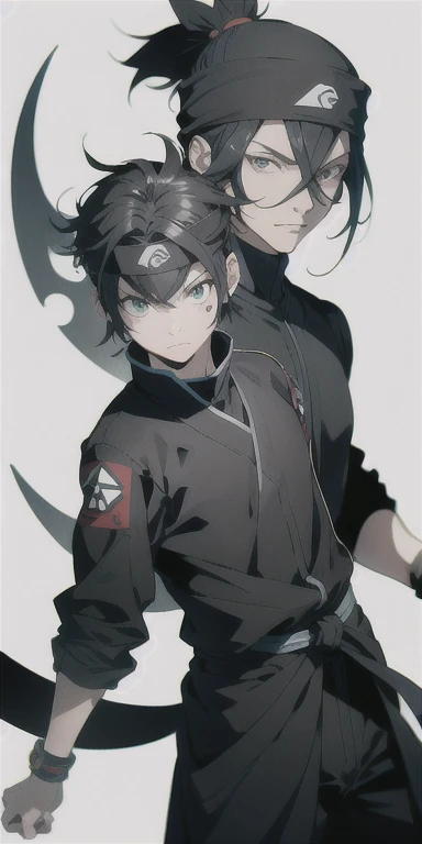 Ninja、male、cool、Shuriken、Ninja服、moon