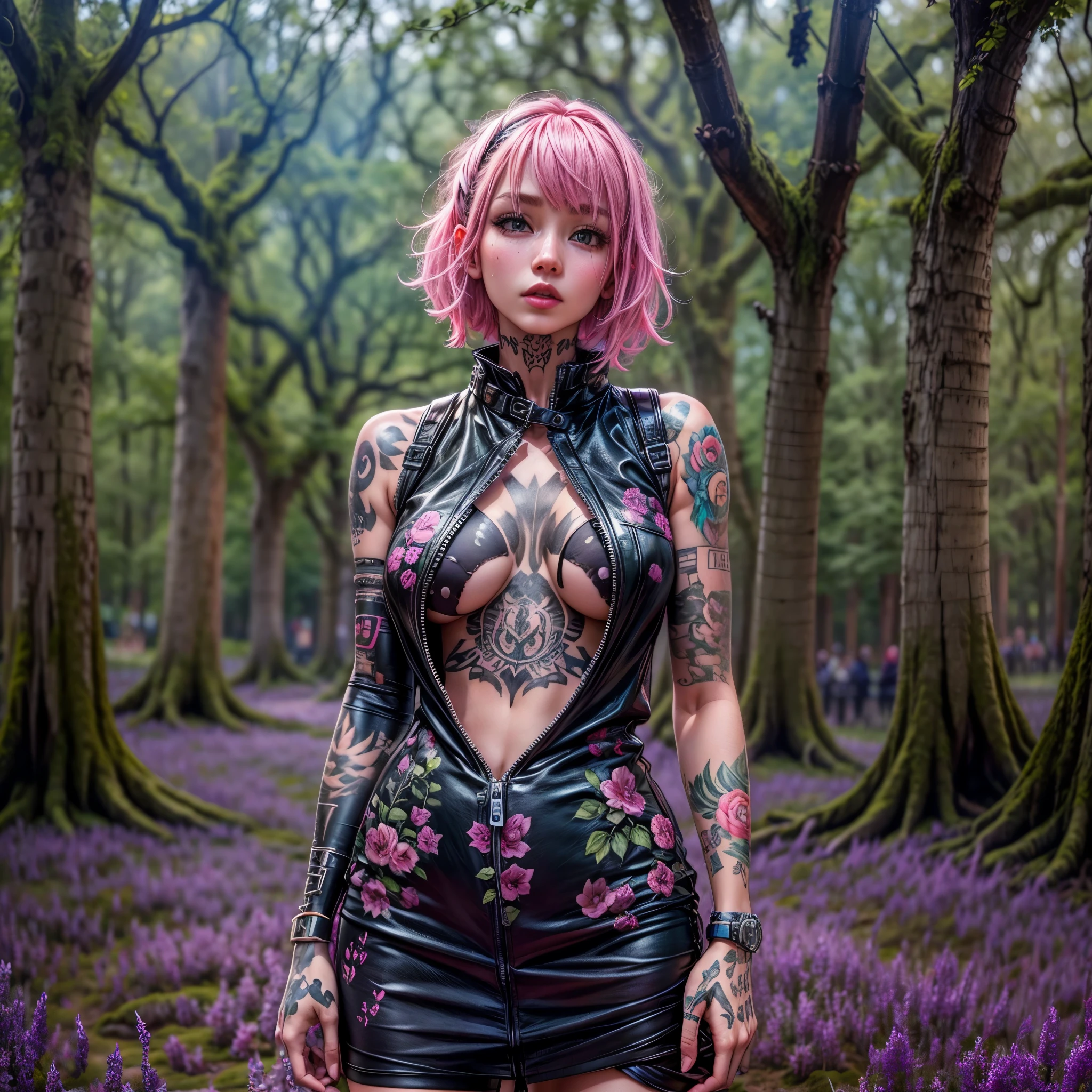 The English Oak Project Our Oak Trees & their Sweet Chestnut chums in our ancient bluebell woodland in the Weald of Kent. Also pictures and facts about trees, Cute 18 year old punk girl,、(epic top-quality、in 16K、32K、​masterpiece、((NSFW)))、(Photorealsitic:1.4),Fancy makeup, shapeless punk hair,punk fashion、A pink-haired,、Tattoos on the body,、Downtown District Background、Backlight effect、depth of fields,blurry backround,Eiffel Symmetrical equirectangular deep path reflection, varied multi etc. --v 6 --s 1000 --c 20 --q 5 --chaos 100