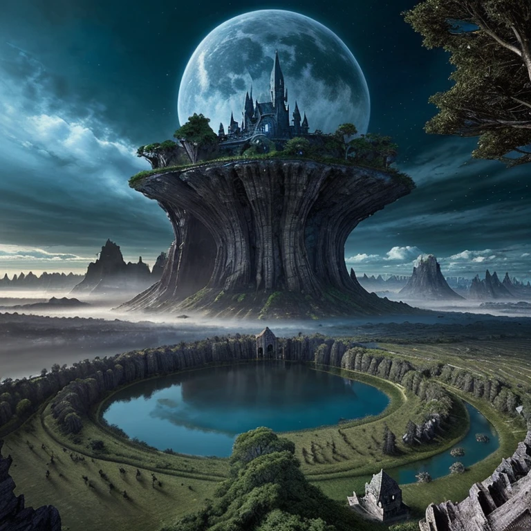 location,Very beautiful,Unimaginable,Fantasy genre,wide angle,Highly detailed