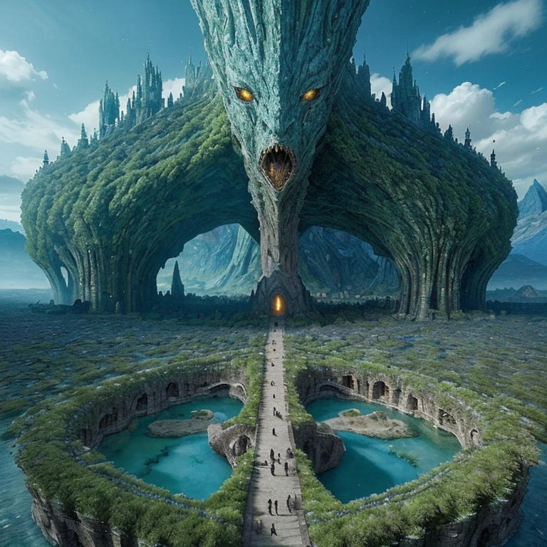 location,Very beautiful,Unimaginable,Fantasy genre,wide angle,Highly detailed