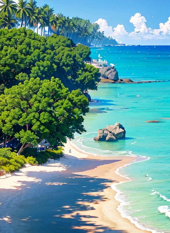 Stroll along the beach、Walking on the beach in the evening、